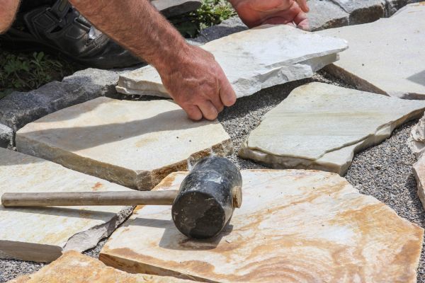 Cost of Stone Sidewalk Installation in Santa Ana