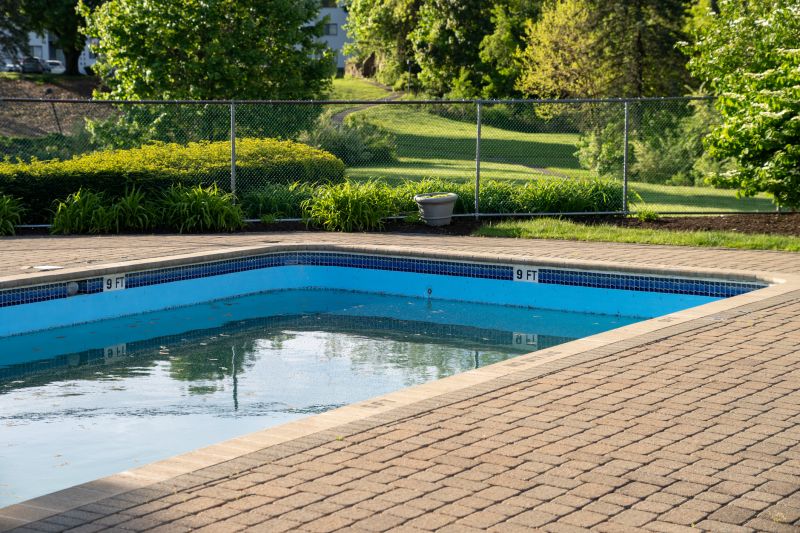 Outdoor Pool Paving